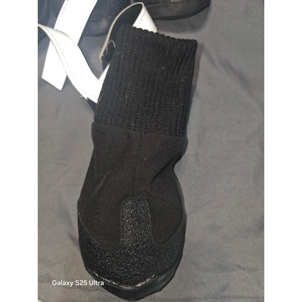 Water Resistant Large All Weather Dog Boots w/ Reflective Strap & Rubber Sole!